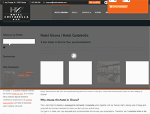 Tablet Screenshot of en.hotelcostabella.com
